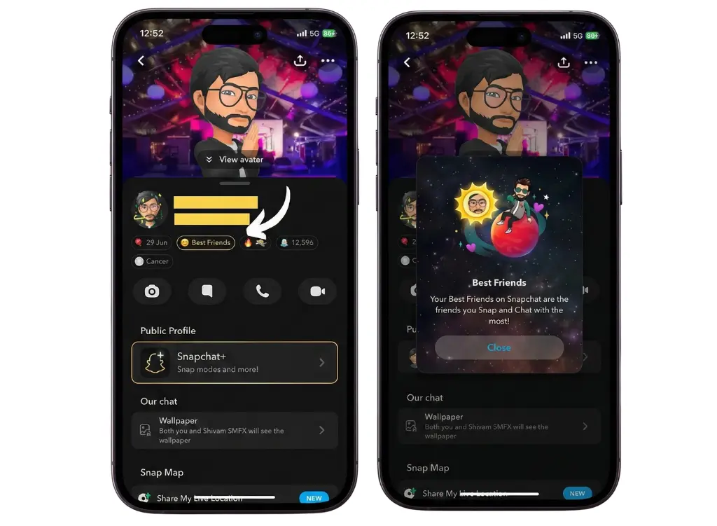 Check Your Snapchat Planet on Someone Solar System