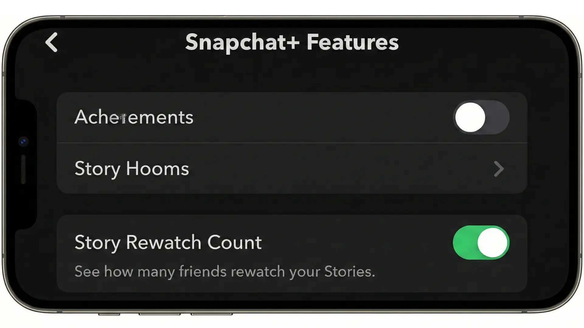 Turn On the Rewatch Feature in Snapchat+
