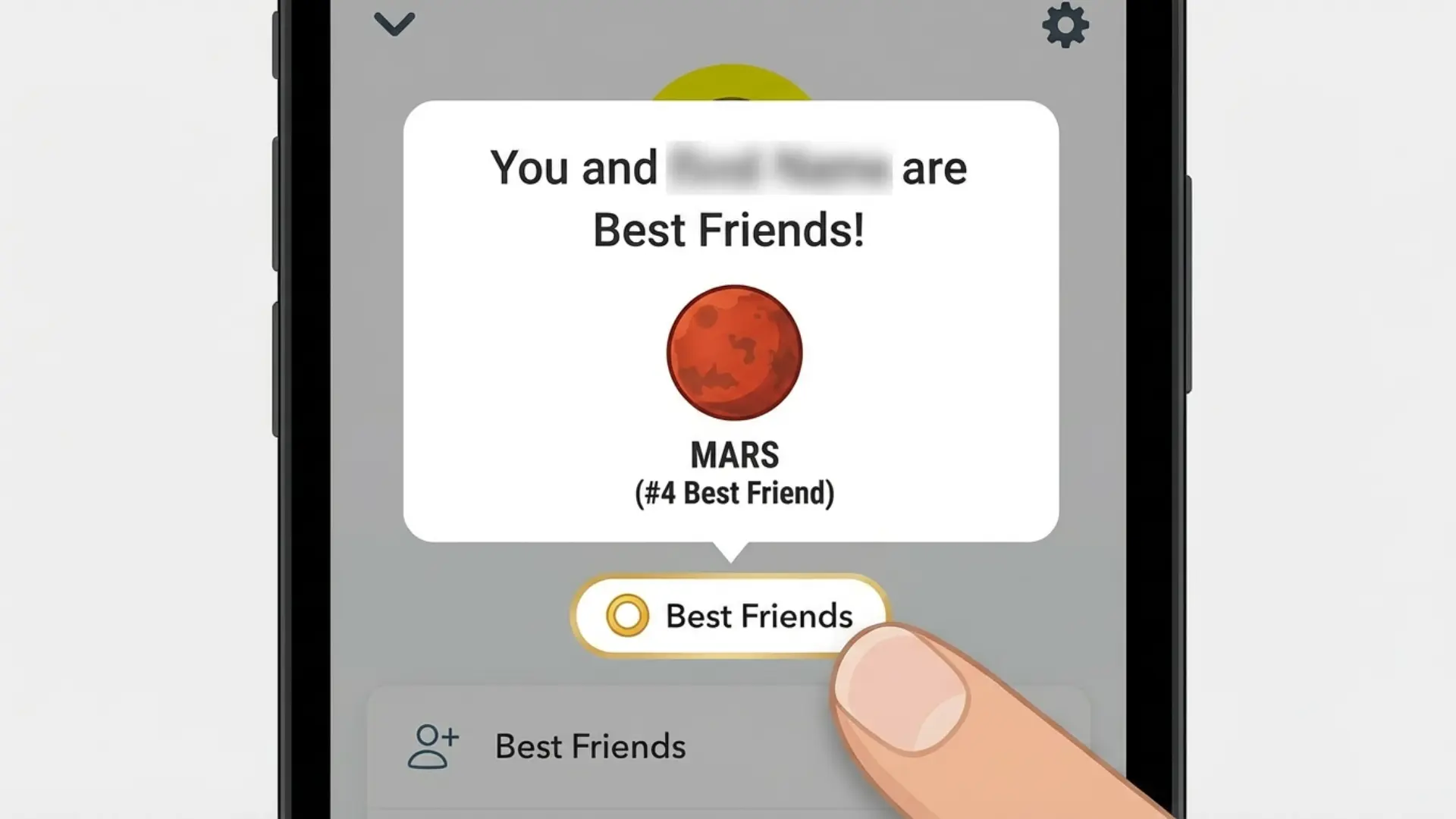 Where to Find Snapchat Planets on a Friendship Profile